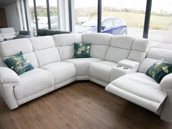 Owen Electric Recliner Sofa - Large Corner