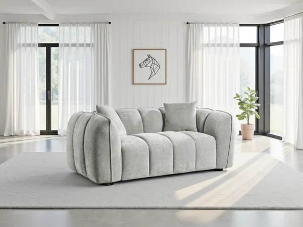 Venice Sofa Grey 2 Seater