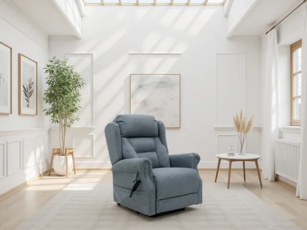 Fairmont Rise and Recline Chair Grey