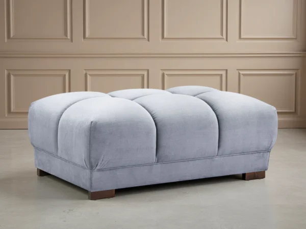 Azzuro Sofa Grey Footstool