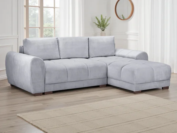 Azzuro Sofabed Grey Universal Corner