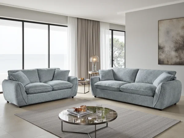 Berlin Sofa Grey 3+2 Set