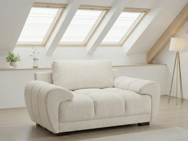Azzuro Sofa Cream Armchair