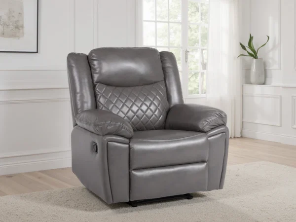 Myra Recliner Sofa Grey Armchair