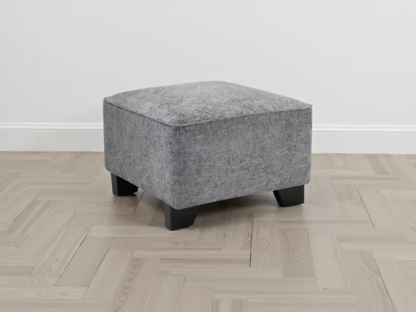 Nebraska Sofa Slate Footstool
