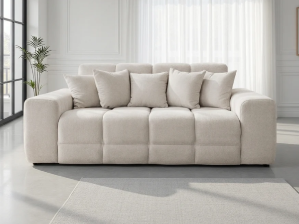 Jacob Sofa Natural 3 Seater