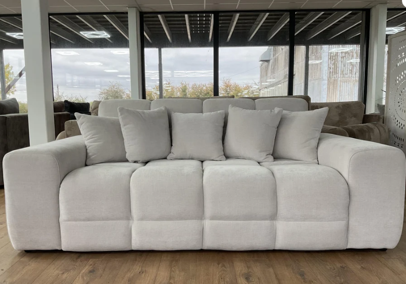 Jacob Sofa Natural 3 Seater - Image 3